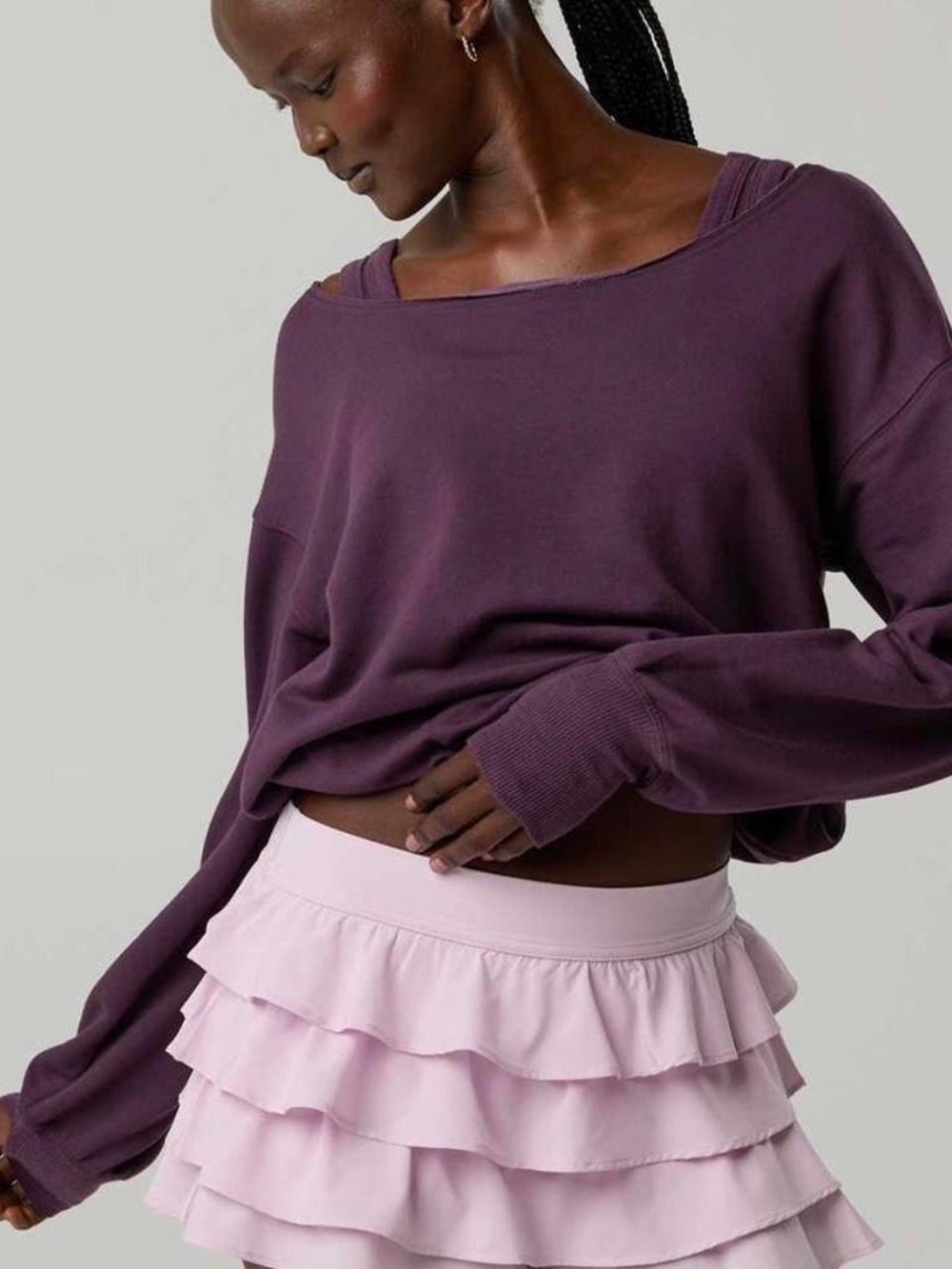 Aerie offline ruffle skirt